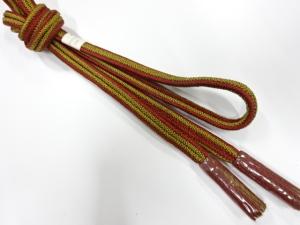 未使用品　正絹　撚り房　手組帯締め